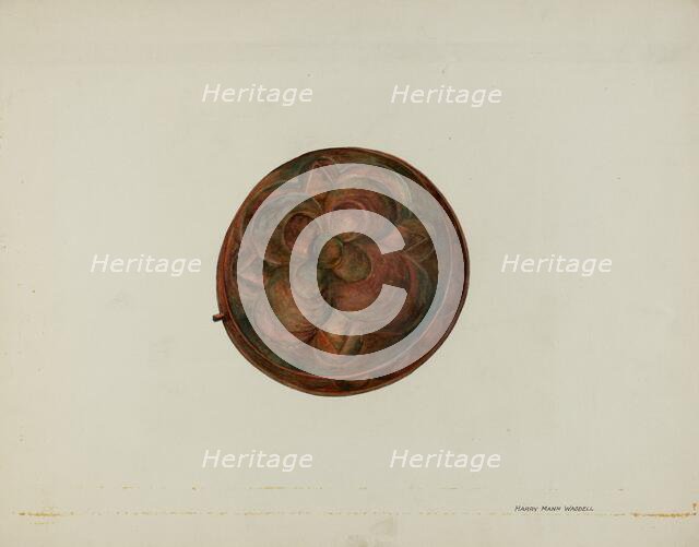 Unknown Object, 1935/1942. Creator: Harry Mann Waddell.