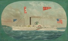 Steamer "St. Lawrence", 1850. Creator: James Bard.