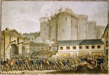 The Storming of the Bastille, 1789.