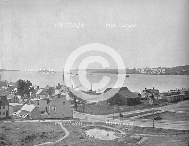 'Halifax Harbor, Nova Scotia, near Dartmouth', c1897. Creator: Unknown.
