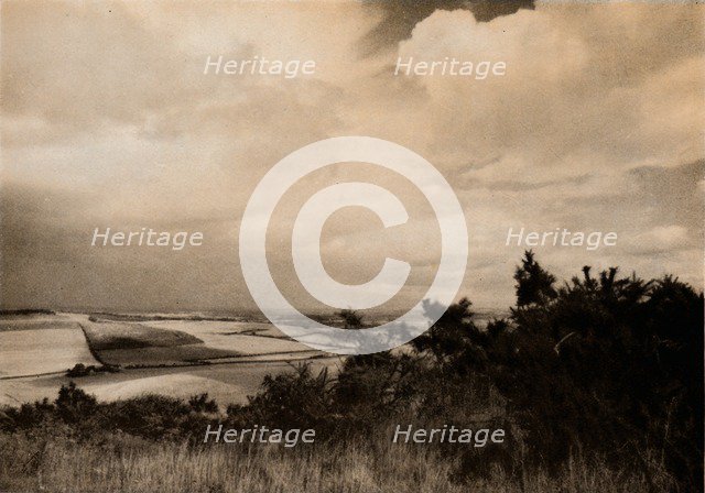 'From the Downs above Streatey, Berks', c1927, (1927). Artist: Reginald Belfield.