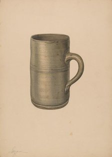 Mug, c. 1940. Creator: Giacinto Capelli.