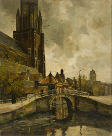 'Church at Delft', 1887-1939. Artist: Victor Olivier Gilsoul