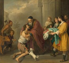 The Return of the Prodigal Son, 1667/1670. Creator: Bartolomé Esteban Murillo.