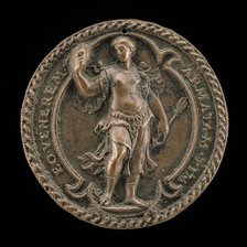 Venus in Armour, second quarter 16th century. Creator: Unknown.