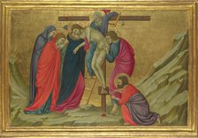 The Deposition (From the Basilica of Santa Croce, Florence), c. 1324-1325. Artist: Ugolino di Nerio (ca 1280-1349)