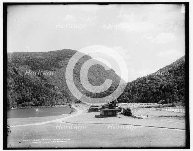 The Gate from the Crawford House, Crawford Notch, White Mountains, c1900. Creator: Unknown.