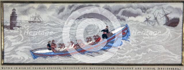 The Rescue (Picture), England, 1875/1900. Creator: Thomas Stevens.