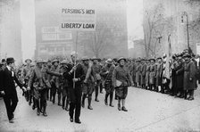 Pershing Veterans, 1918. Creator: Bain News Service.