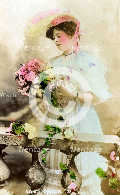 Gaynor Rowlands (1883-1906), English actress, early 20th century. Artist: Unknown