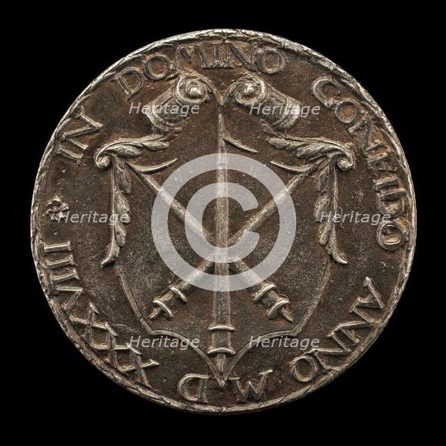 Coat of Arms [reverse], 1538. Creator: Hans Kels the Younger.