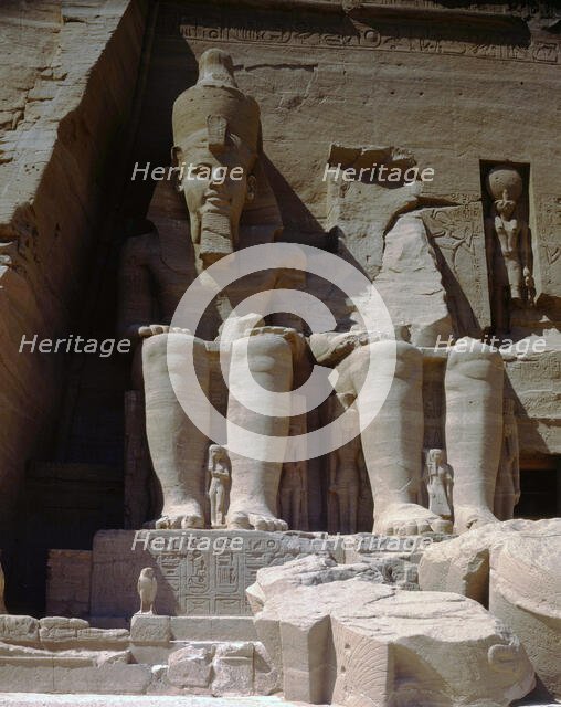 Abu Simbel, Egypt, 1984. Creator: Ethel Davies.