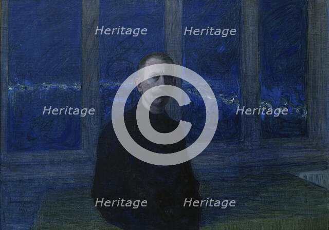 I. Self-portrait, 1901. Creator: Jansson; Eugène (1862-1915).