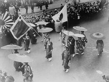 Salvation Army, London - Japs [i.e., Japanese] in parade, 1914. Creator: Bain News Service.