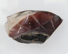 Glass Fragment, Coptic, 4th-early 5th century. Creator: Unknown.