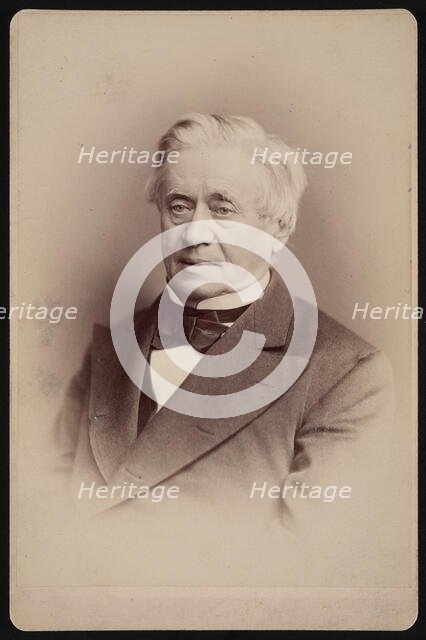 Portrait of Joseph Henry (1797-1878), 1876. Creator: Frederick Gutekunst.