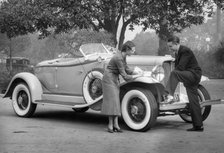 Auburn car, (c1930s?). Artist: Unknown