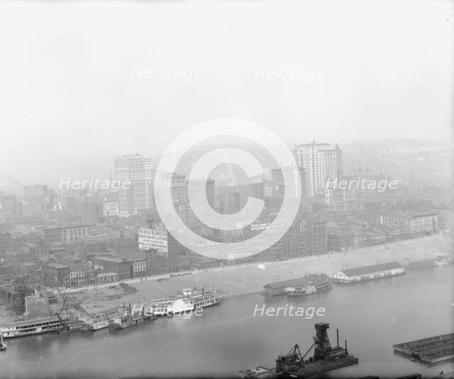 Pittsburg[h] from Mt. Washington, c1903. Creator: Unknown.