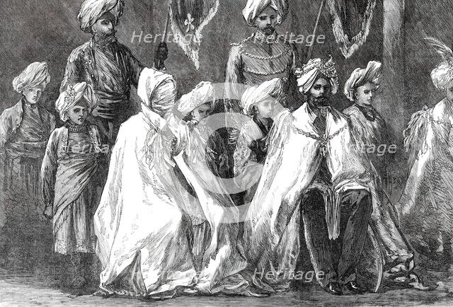 The Begum of Bhopal and the Maharajah of Puttiala, 1876. Creator: Unknown.