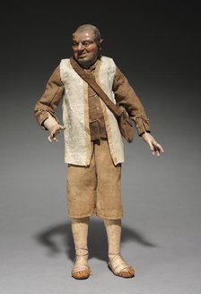 Figure from a Crèche, 1780-1830. Creator: Unknown.