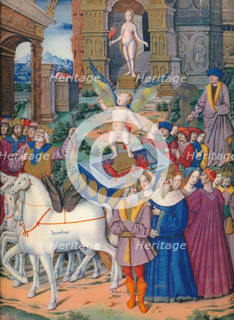 'The Triumph of Love', c15th century, (1937). Artist: Emile- Aurele Van Moe.