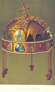 The Holy Crown of Hungary,1895. Creator: Unknown.