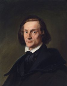 Portrait of Franz Liszt (1811-1886). Artist: Anonymous  
