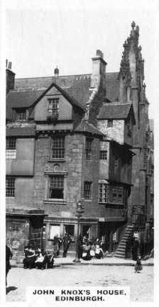 John Knox's house, Edinburgh, c1920s. Artist: Unknown