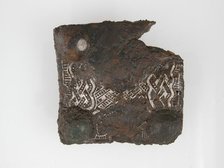Belt Plate, Frankish, 4th-7th century. Creator: Unknown.