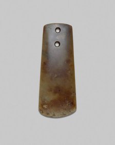 Axe, Neolithic period, probably Songze culture, c. 4000-3000 B.C. Creator: Unknown.
