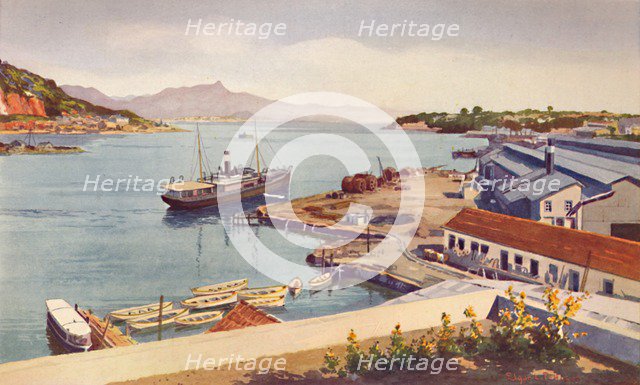 'Workshops of the Lloyd Brasileiro Steamship Company', 1914. Artist: Unknown.