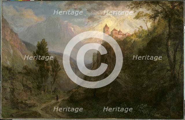 The Monastery of San Pedro (Our Lady of the Snows), 1879. Creator: Frederic Edwin Church (American, 1826-1900).