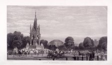 Albert Memorial, Kensington, London, 1869. Artist: Thomas Abiel Prior