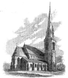 New Church of St. Matthias, on Richmond-Hill, 1858. Creator: Unknown.
