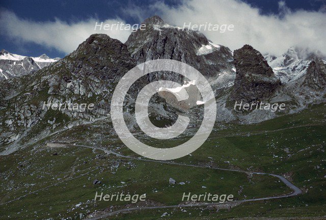 St Bernard Pass. Artist: Unknown