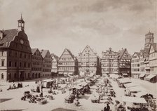 Nuremberg Market, between 1850 and 1895. Creator: Anon.
