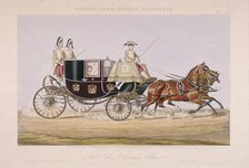 Sir John Gerard's chariot, 1844. Artist: Anon