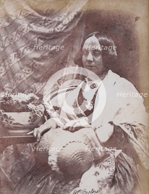 Mrs. Onslow, 1850s. Creator: Unknown.