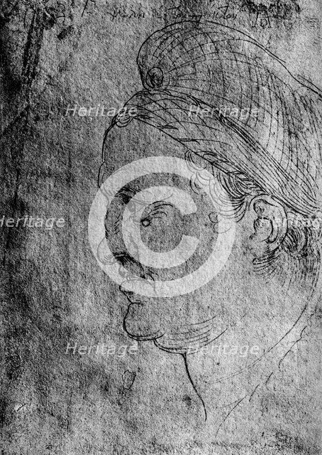 'Willibald Pirckheimer', 1503, (1936). Artist: Albrecht Dürer