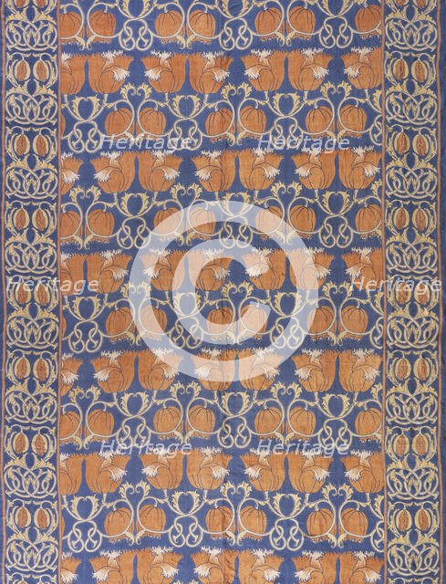 Bed cover, Designed c1888. Creators: Charles Francis Annesley Voysey, G. P. and J. Baker, Ltd..