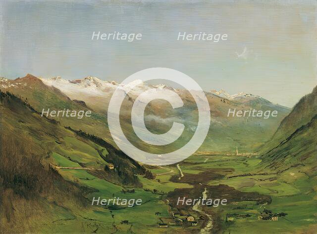 The Gastein Valley I, 1877. Creator: Anton Romako.