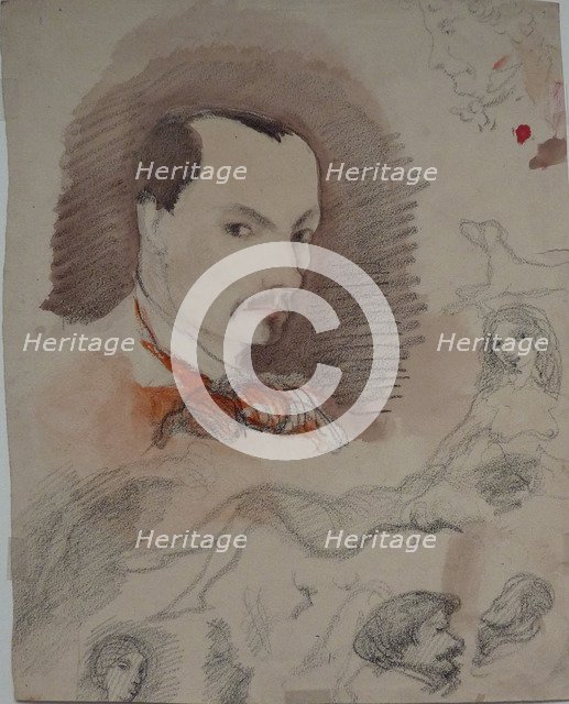 Self-Portrait, Between 1844 and 1847.