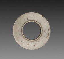 Collared Disk (Huan), c. 1600-1050 BC. Creator: Unknown.