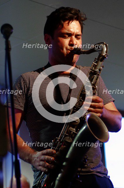 Brandon Allen, Jazz Hastings, East Sussex, 2011.  Artist: Brian O'Connor.