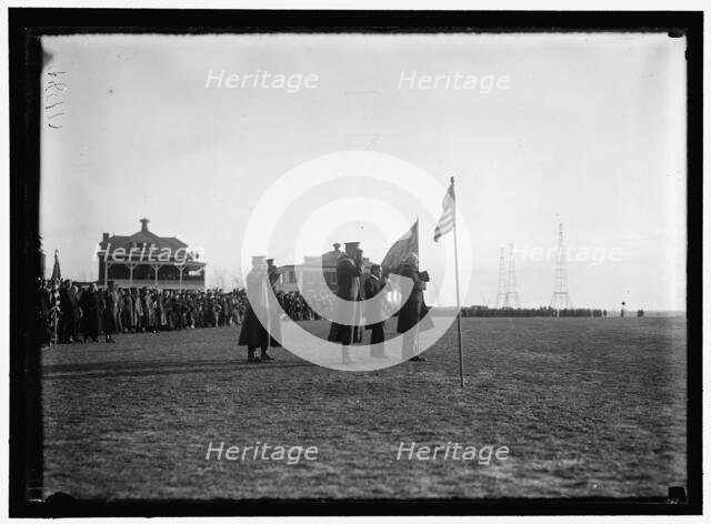 Fort Myer Officers Training School, between 1916 and 1918. Creator: Harris & Ewing.