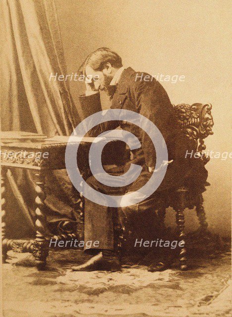 Portrait of the Composer Giuseppe Verdi (1813-1901), .