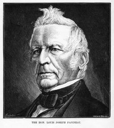 Louis-Joseph Papineau, (1786-1871), Canadian politician and lawyer, 19th century. Artist: Unknown