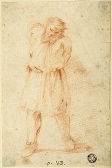 Figure with Arms Tied Behind His Back, n.d. Creator: Vincenzo Dandini.