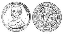 The Irish Land League Badge, 1881. Creator: Unknown.