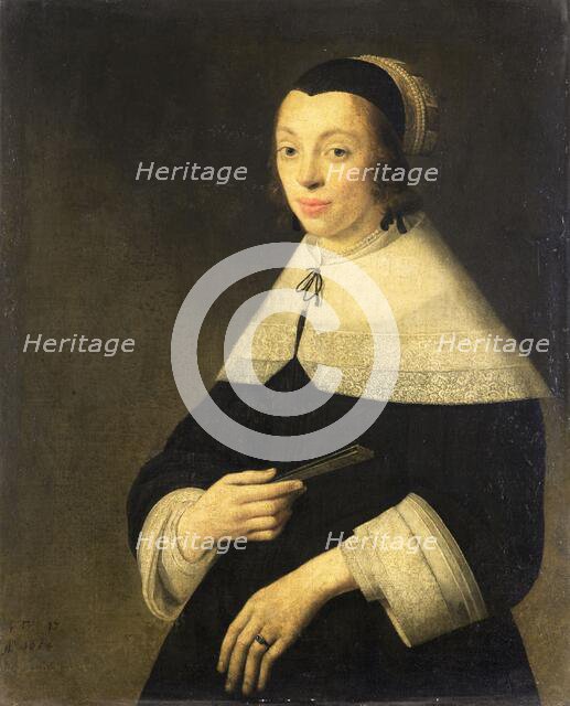 Portrait of a Young Woman, 1654. Creator: Anthonie Palamedesz.